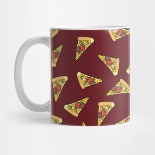 Pizza Slice Pattern Mug